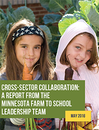 Cross-sector collaboration report cover